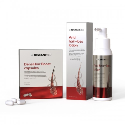 TKN densihair boost capsules+anti-hair loss lotion - Prom