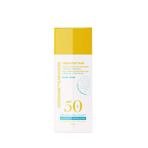 GdC - T Sun fluido  c/cor SPF50 prot.antiedad 50 ml