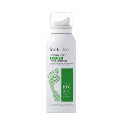 Feetcalm mousse pies sudorosos 10% urea 75 ml