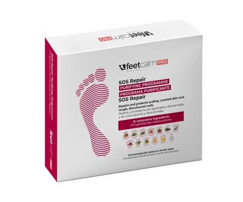 Feetcalm programa purificante sos repair 40 pedicures